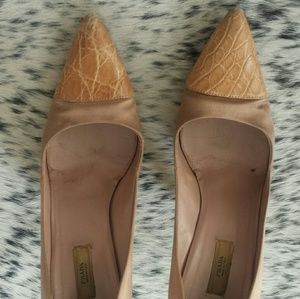 Vintage satin Prada heels