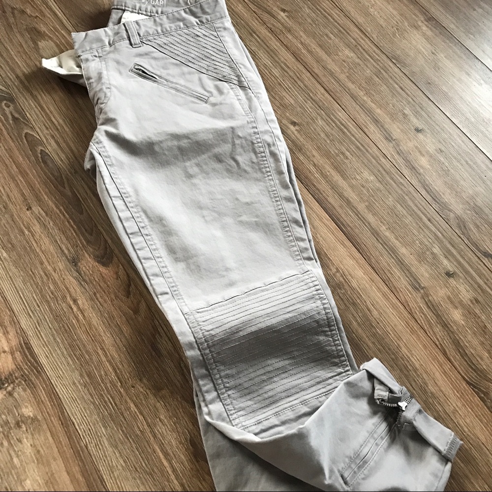 Skinny mini khakis