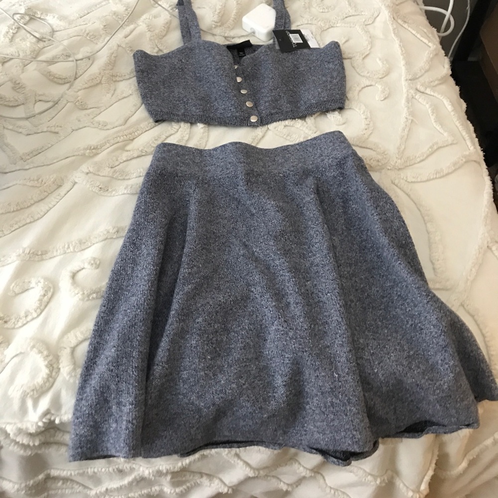 Topshop knit skirt