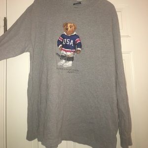Vintage polo bear shirt