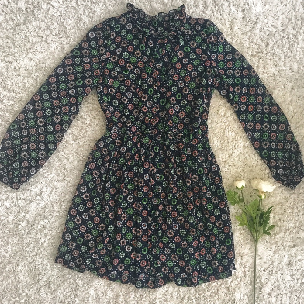 Vintage Floral Dress 🌸