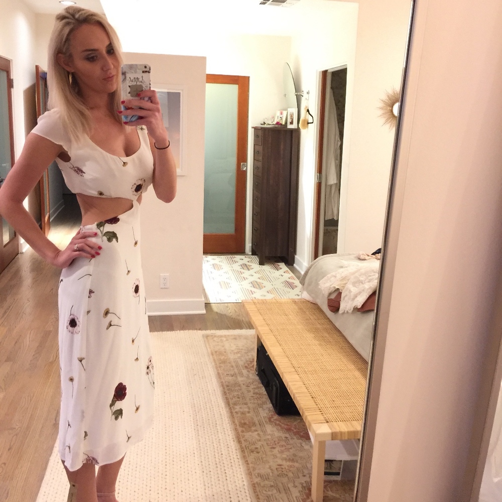 NWT Reformation Saylor Dress