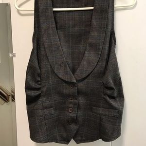 Charlotte Russe Womens Vest-L