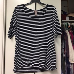 Striped top SIZE L H&M brand