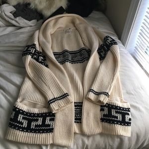 LA hearts open knit cardigan