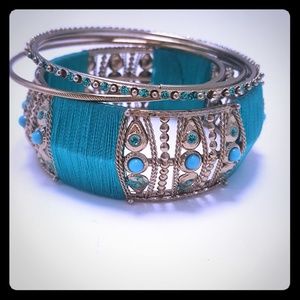 Bangle bracelet set