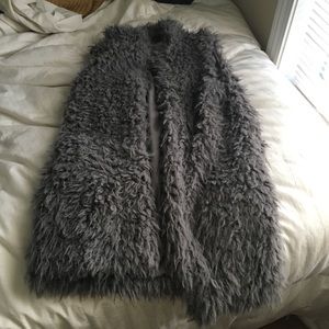 Forever 21 fuzzy vest!