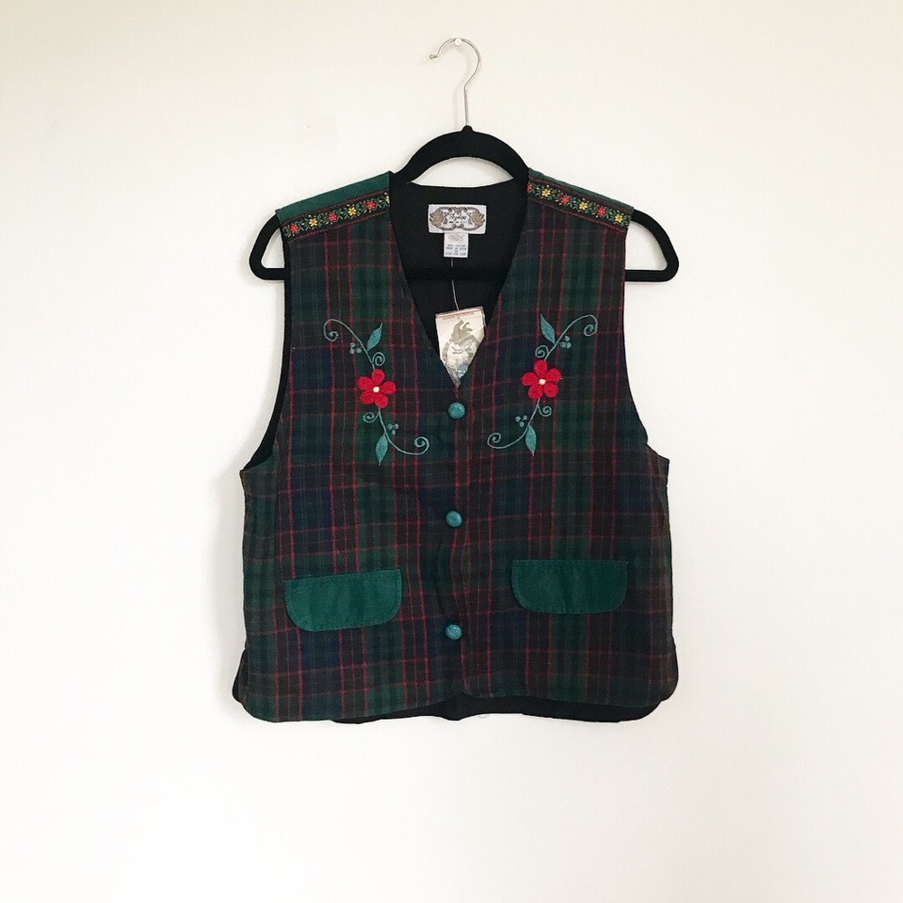 Vintage Holiday Vest