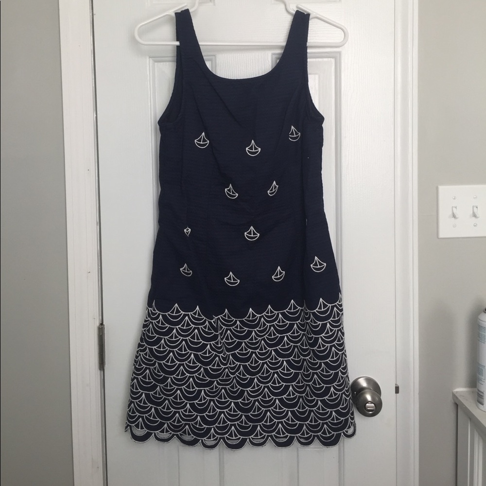Navy Lilly Pulitzer dress