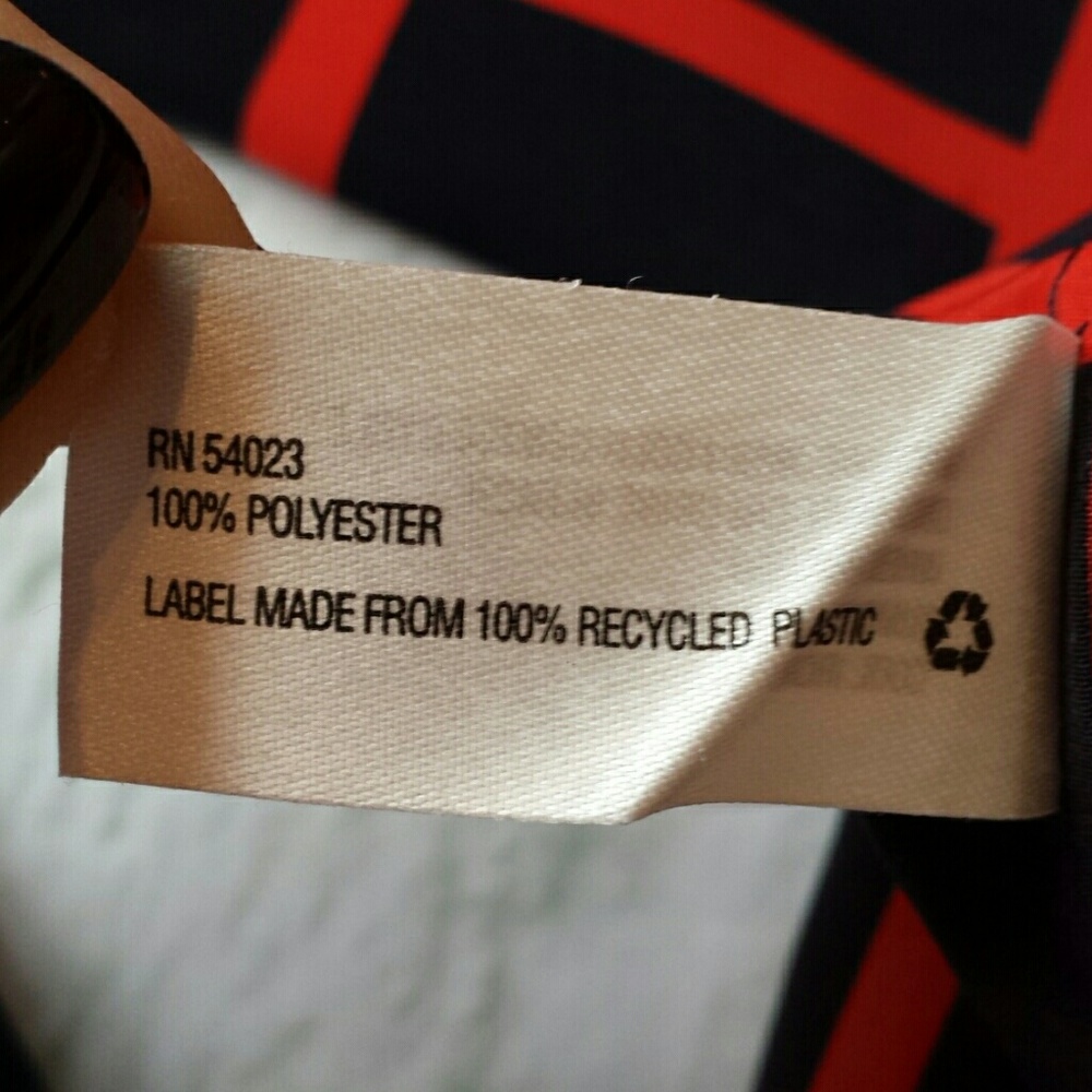 Gap Navy and Red Windowpane Dress - Picture 8 of 8