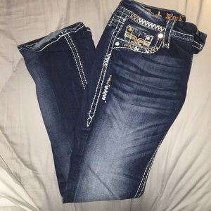 Rock revival straight leg jeans