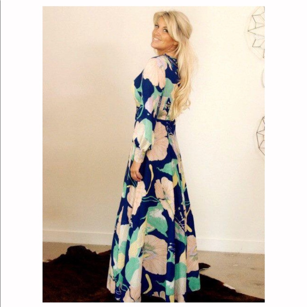 Long sleeve maxi dress - Picture 4 of 4