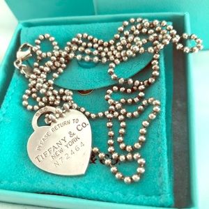Tiffany & Co heart necklace