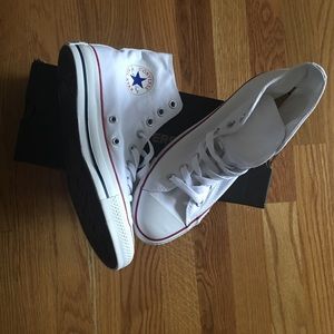 White High-Top Converse