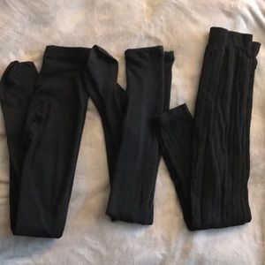 3 pack winter tights