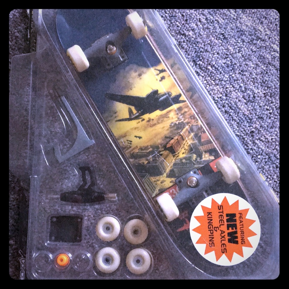 Large tech deck skateboard