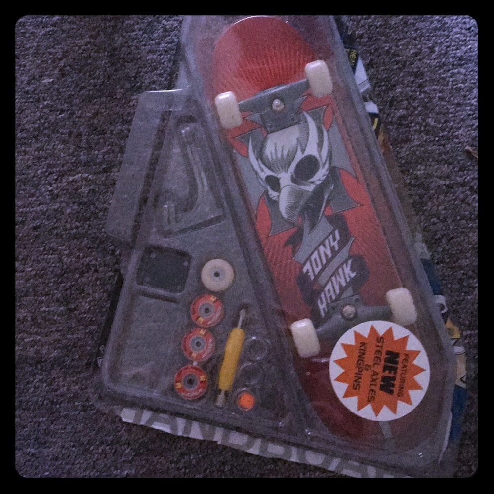 Large tech deck skateboard