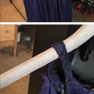 Navy Blue Homecoming Dress