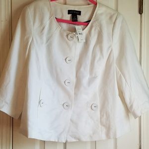 NWT Lane Bryant Linen Blazer - Size 20