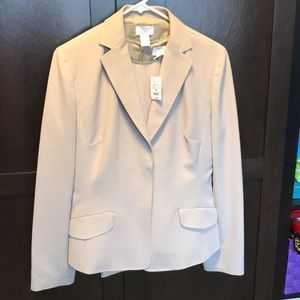 Ann Taylor Loft 3 pieces size 10 beige suit