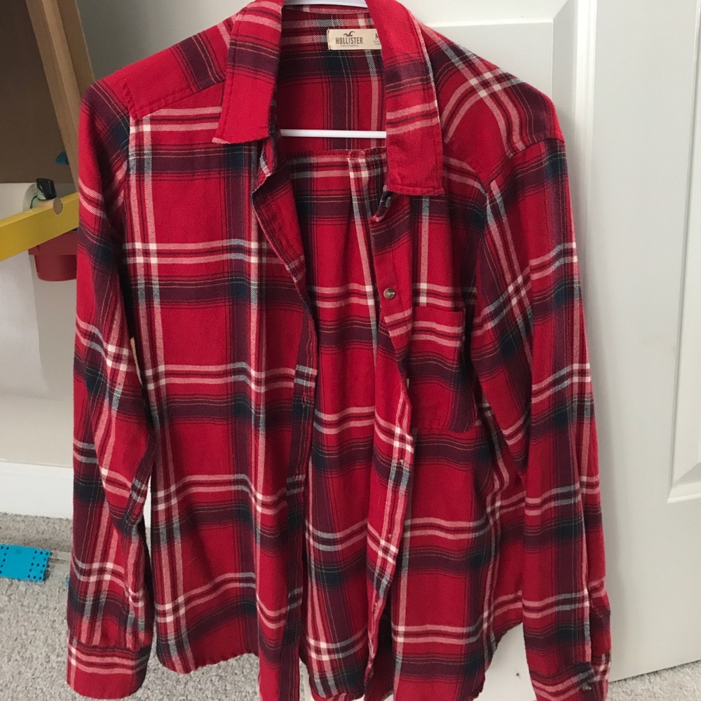 Hollister flannel medium