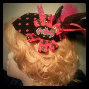 Batgirl Themed Cocktail Hat