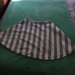 Striped skirt