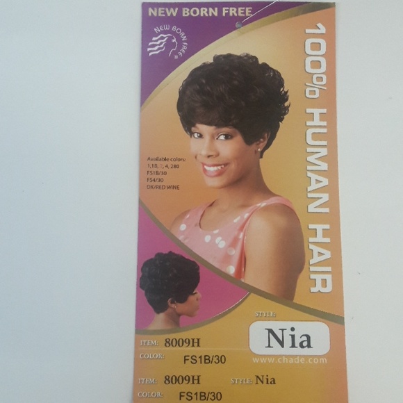Beautiful Nia 100% Human Hair New Born Free Wig main image 5