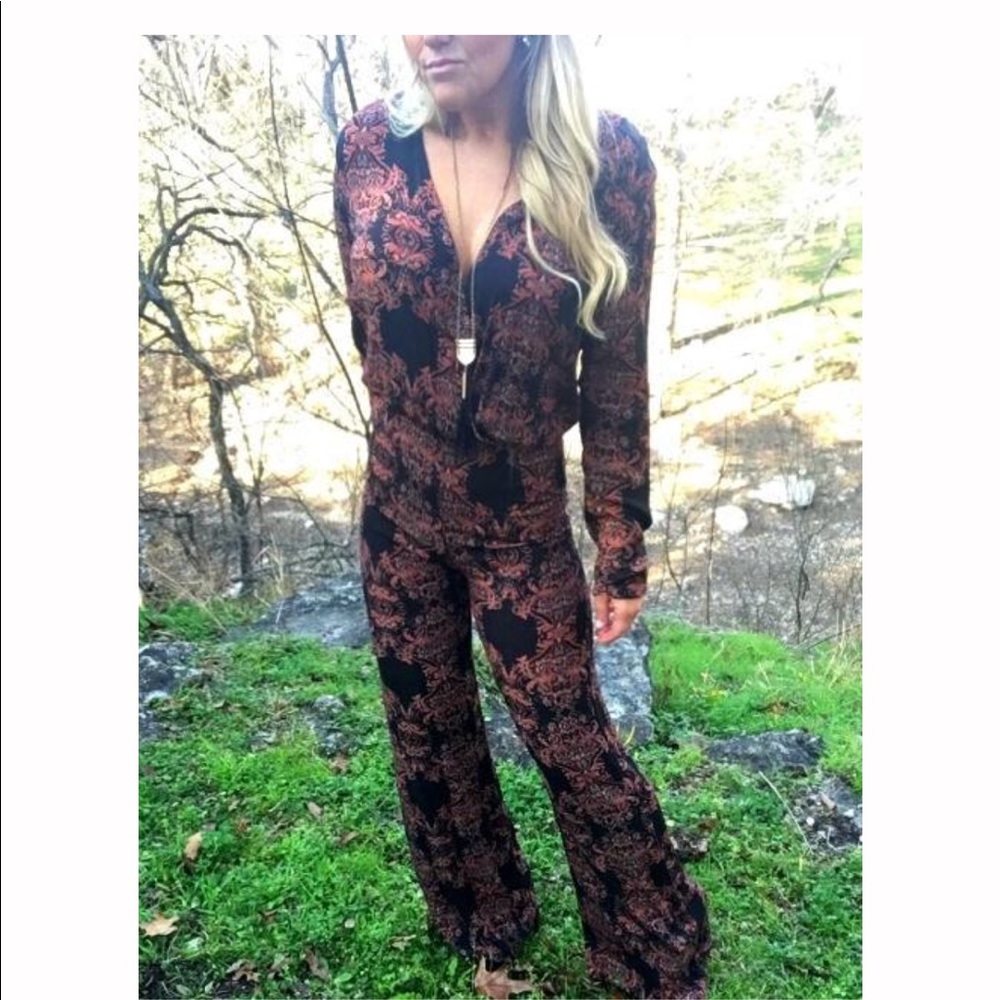 Long sleeve jumpsuit