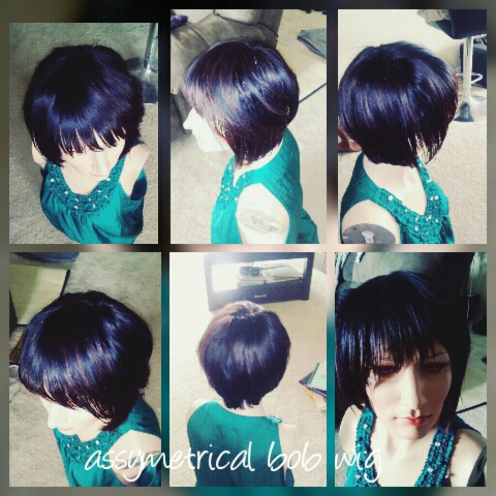 Brazilian bundle custom bob wig