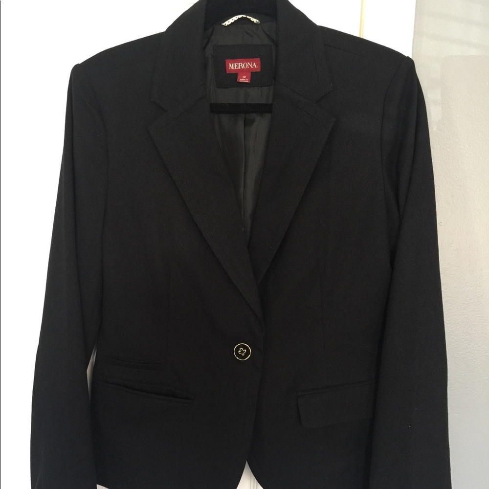 Merona Black Blazer