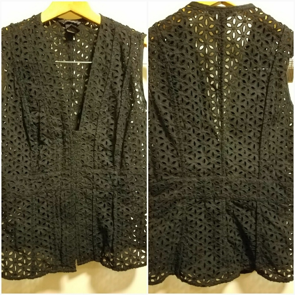 Moda International See-through Vest