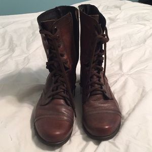 Steve Madden combat boots