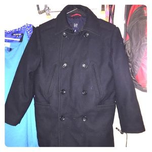 Like new GAP boys pea coat Sz 8/10 make an offer!!