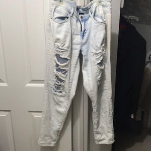 Mid-rise skinny ripped jeans for Target