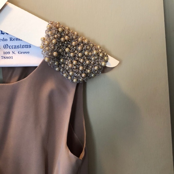 Open Back Cocktail Dress - Picture 2 of 3