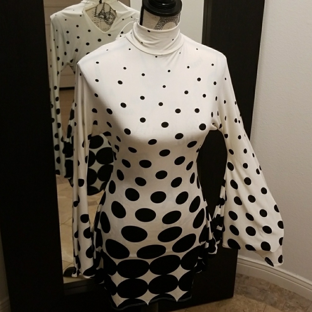 Unique Bell-Sleeved Dress - SOLD!