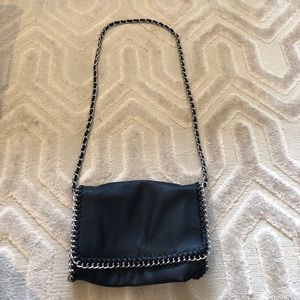 Black chain crossbody