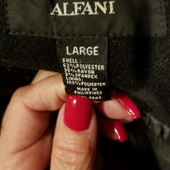 💕Very Warm and Pretty❄Alfani Coat😍Size Large - Picture 6 of 7