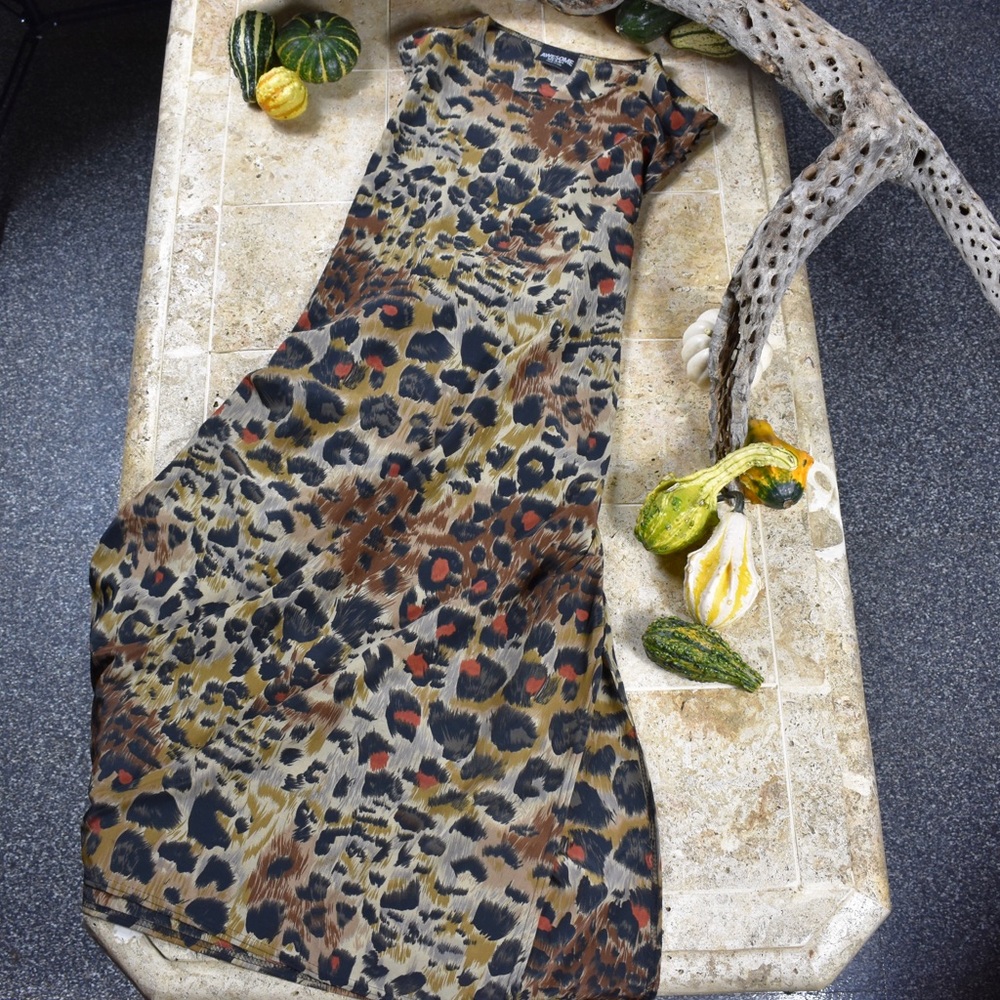 Awesome Wear cheetah maxi
