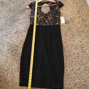 Beautiful Sequin Hearts lace dress