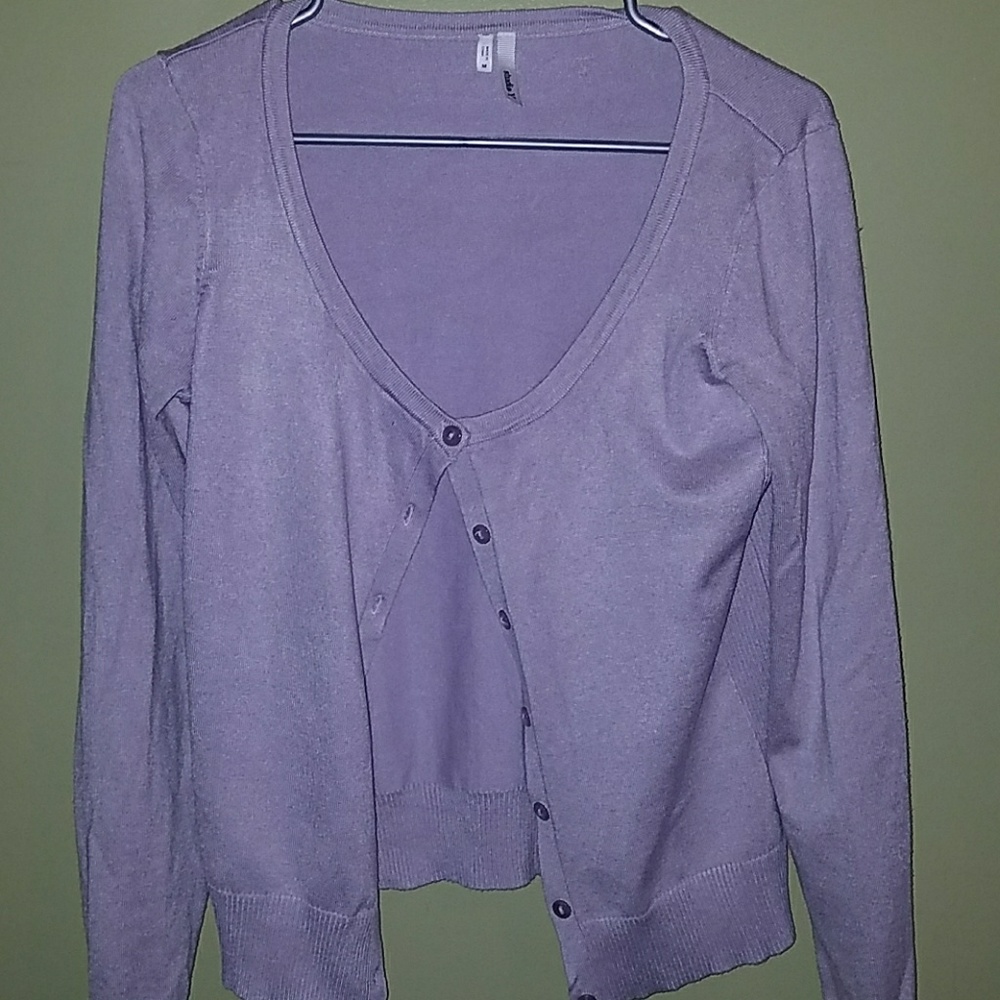 Lilac cardigan