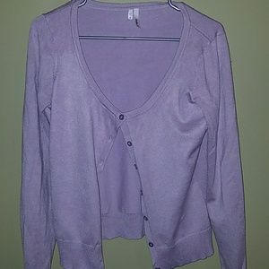 Lilac cardigan