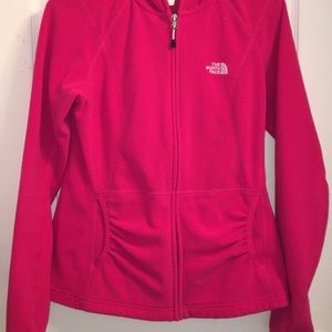 Women’s Northface zip up sweater