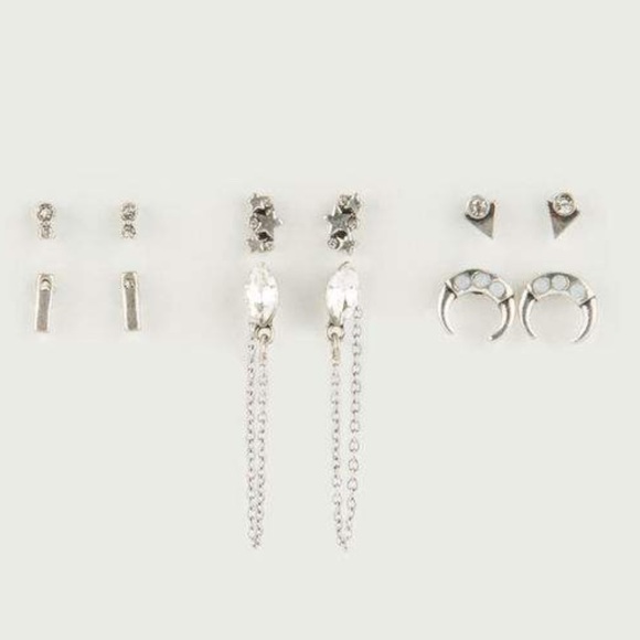 Full Tilt Jewelry - Brand New Cute FULL TILT 6 Pairs Of Earrings