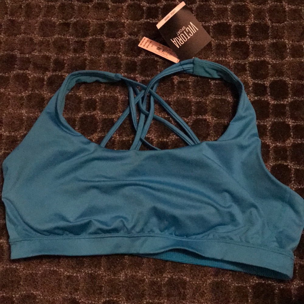 Victoria’s Secret blue sports bra