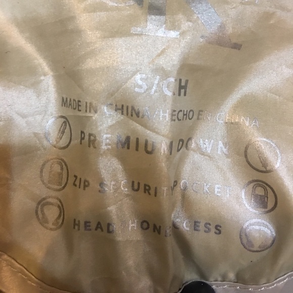 NWT DOWN LIGHTWEIGHT PUFFER VEST SM blue only. - Picture 4 of 8