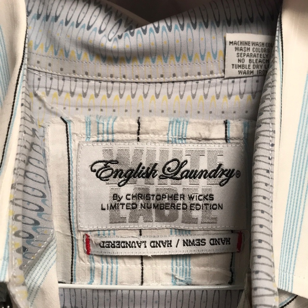 English Laundry button down