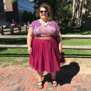 Size 24 - Eloquii Tulle Midi Skirt