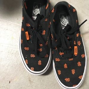 Boys SF logo Vans